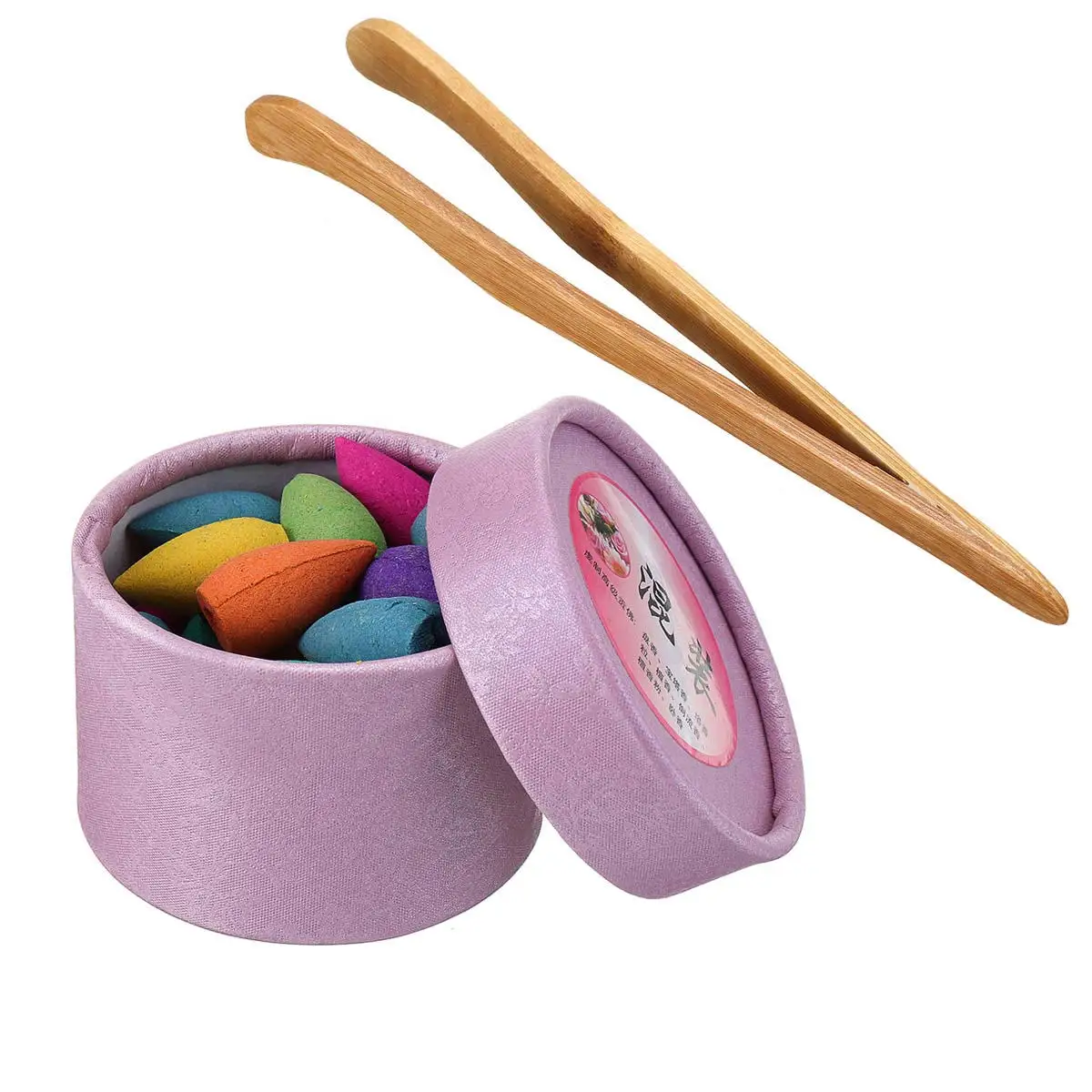 Tweezers and Cone Маленький монах Курильница конус Creatives домашний декор Маленький Будда ладан держатель курильница для дома и офиса Чайный домик - Цвет: Tweezers and Cone
