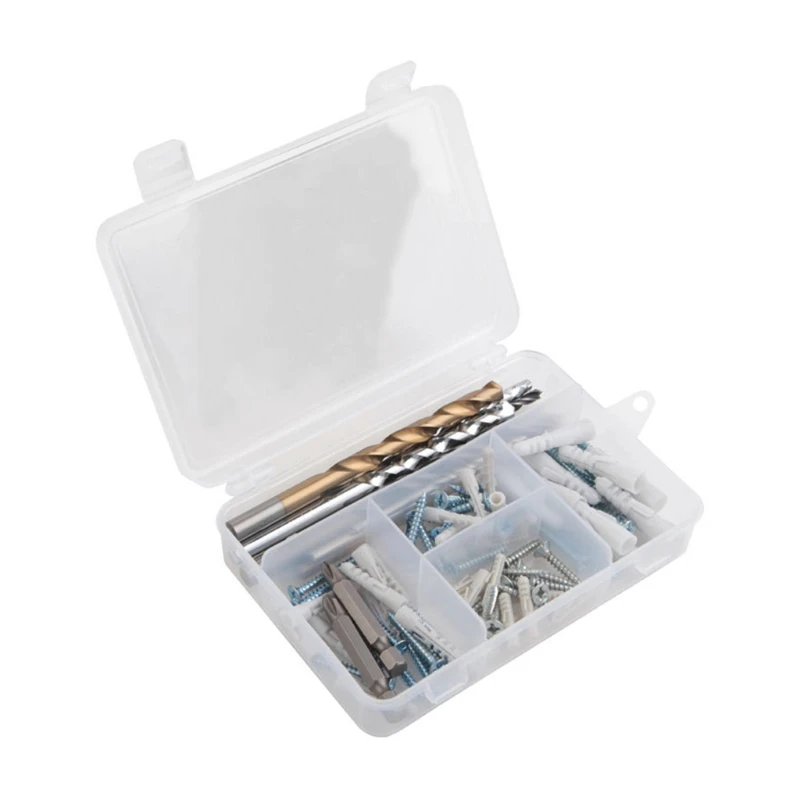 

Multifunction Screw Twist Drill Bits Set High Speed Steel Woodworking Tools with Storage Box