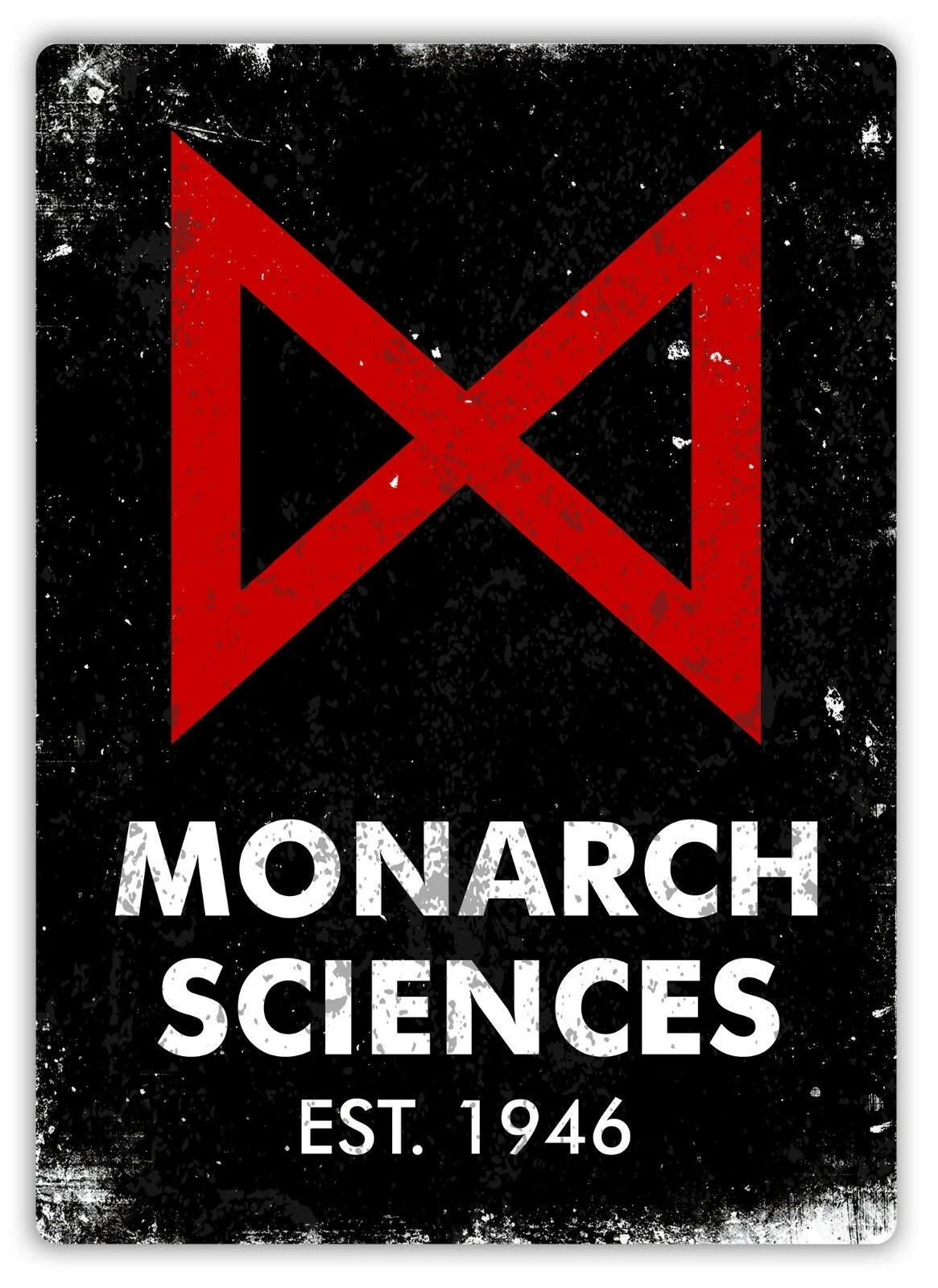 

Monarch Sciences Retro tin sign nostalgic ornament metal poster garage art deco bar cafe shop