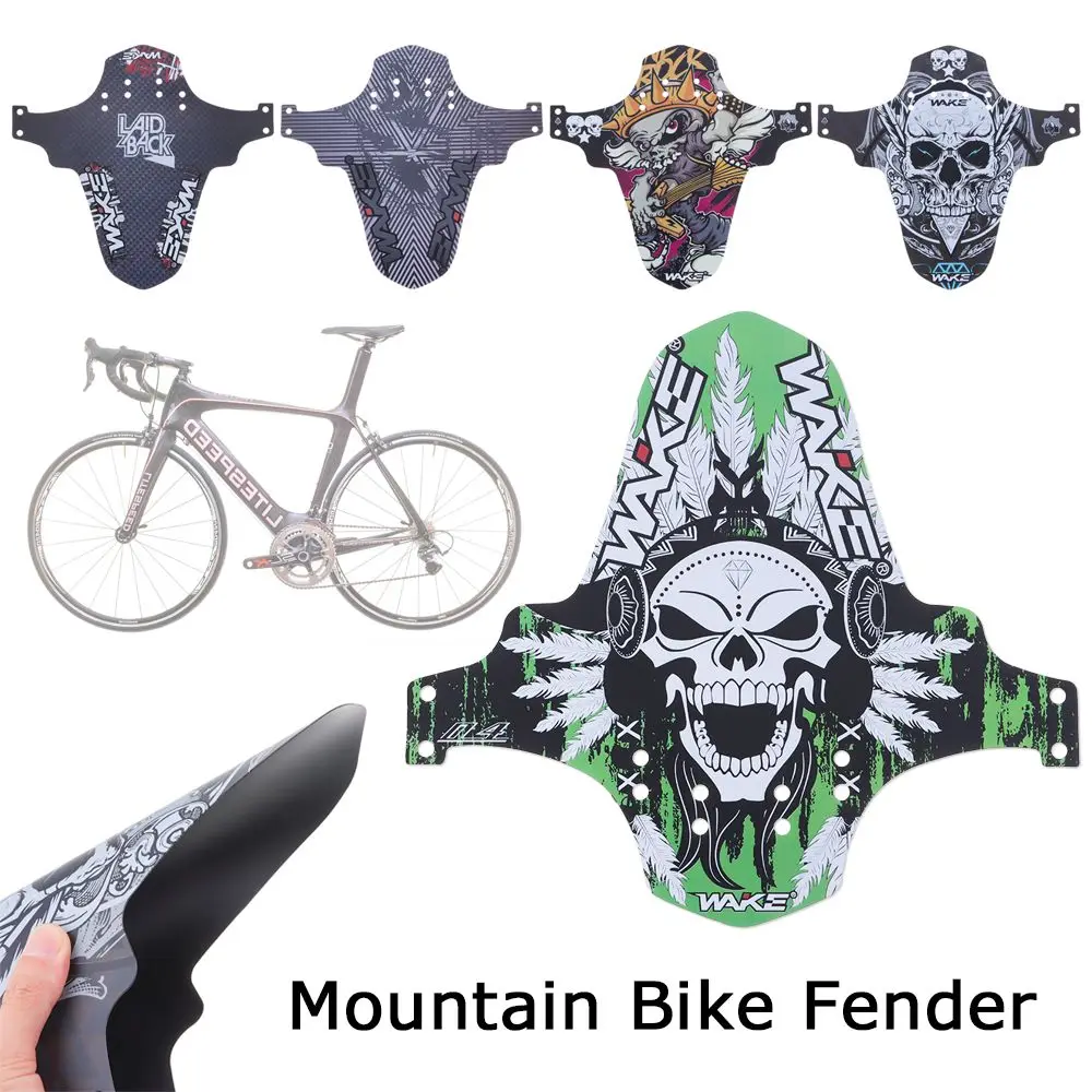 

Durable Removable With Strap Fashion 6 Accessories Bike Mudguard Mud control Bicycle Fender