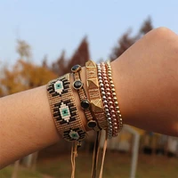 zhongvi women handmade bracelet mexico armband jewelry for ladies pulseras mujer moda 2021 miyuki evil eye bracelets wholesale