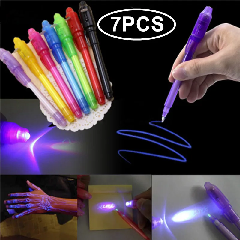 

A3/A4/A5 PVC Drawing Board Glow In Dark Sketchpad Set Draw With Light Writing Magic Drawing Board Set Kids Educational Toy Gift
