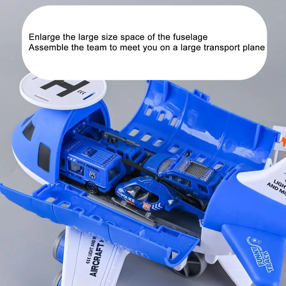 

1 Set Aircraft Toy Easily Assemble Cognitive Education Drilling Screw Construction Airplane Toys Airplane Toy for Kids