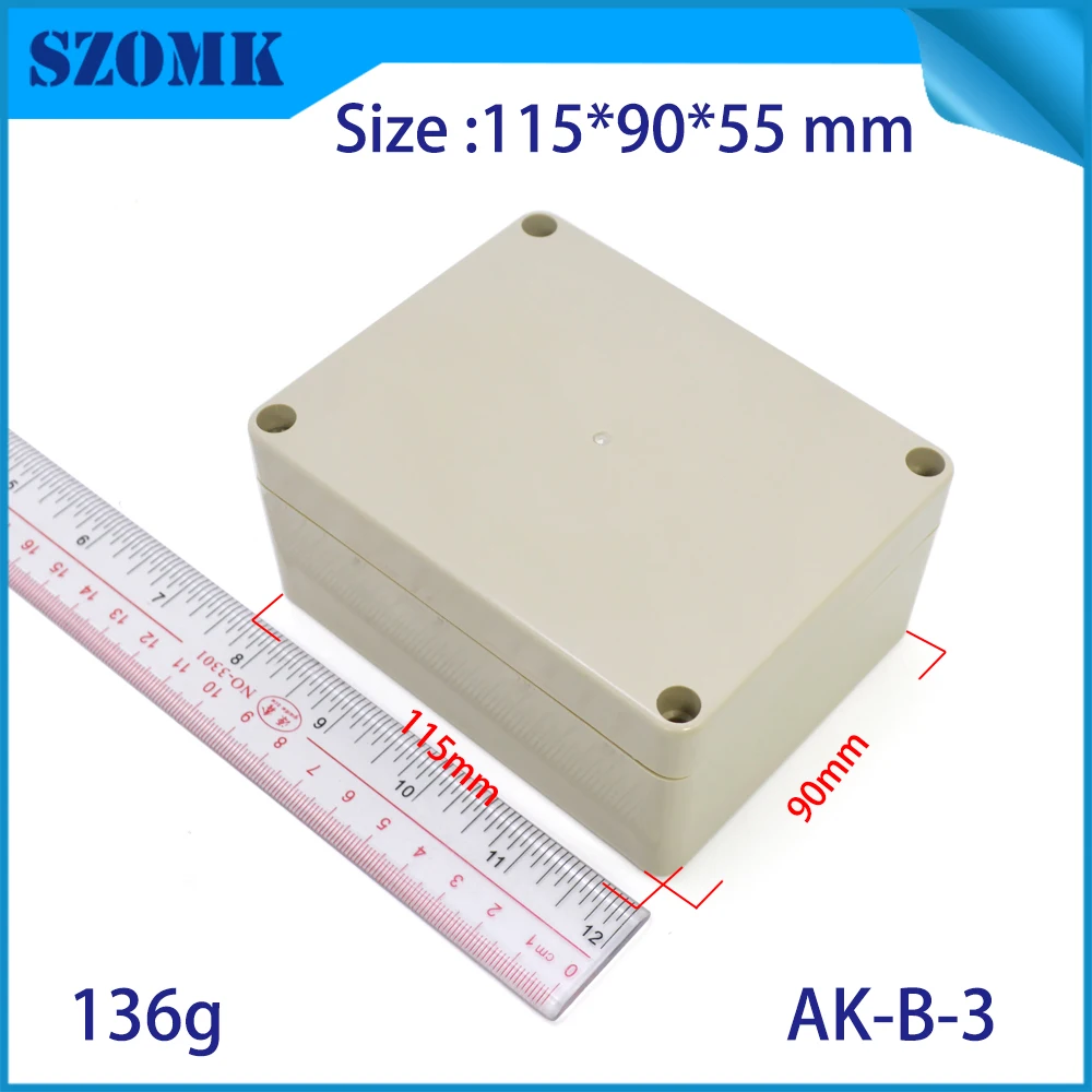 4 шт. пластиковые корпуса для электроники 115 х90х55 мм