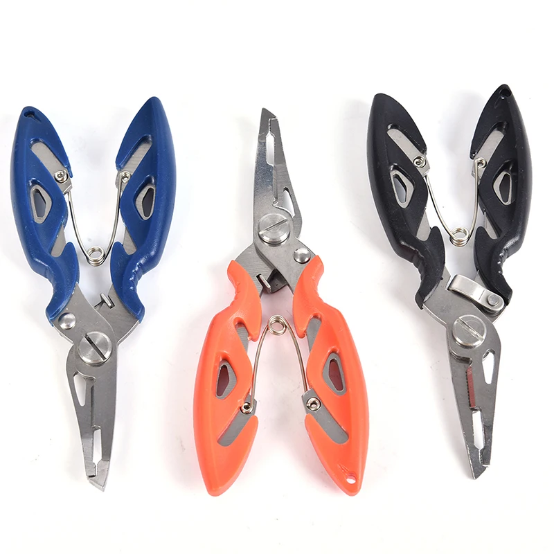 

1pc Fishing Plier Scissor Braid Line Lure Cutter Hook Remover Tackle Tool Cutting Fish Use Tongs Scissors Fishing Pliers