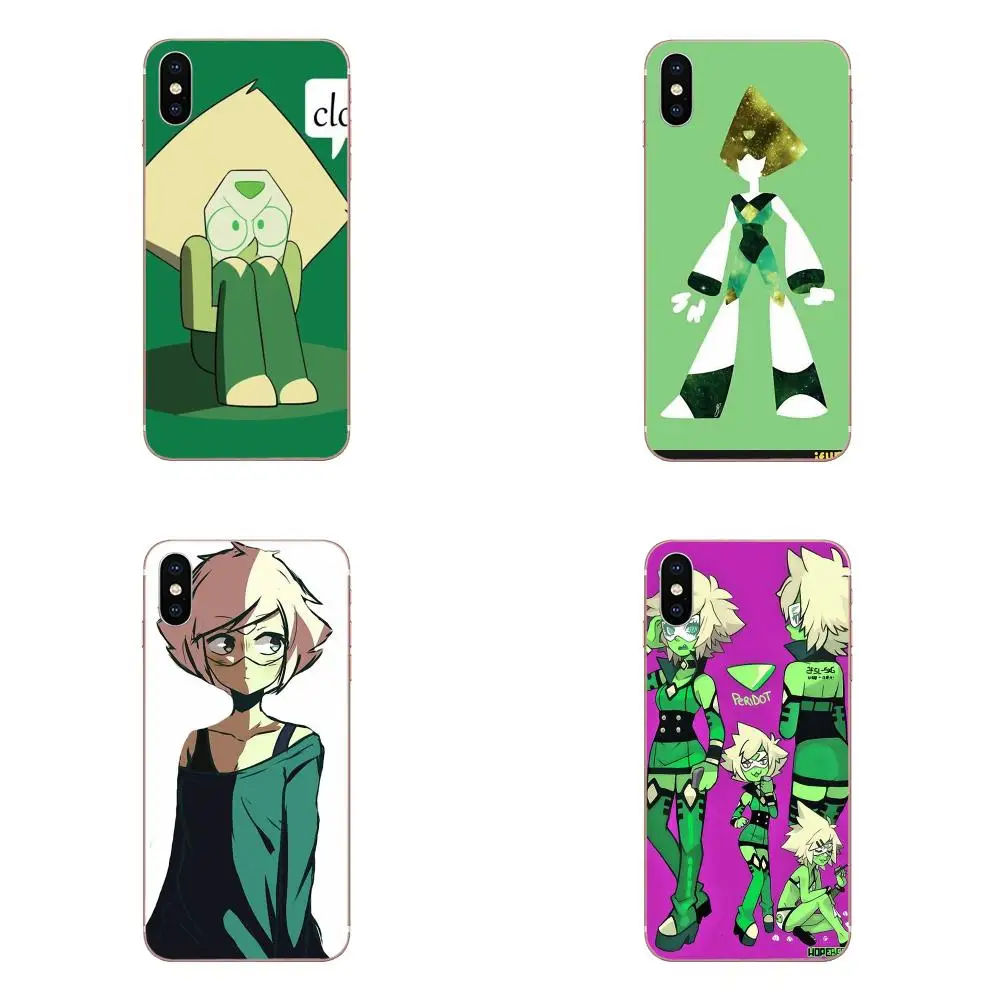 Мягкий чехол для сотового телефона Steven Universe Peridot huawei Honor mate 7 7A 8 9 10 20 V8 V9 V10 G Lite Play Mini