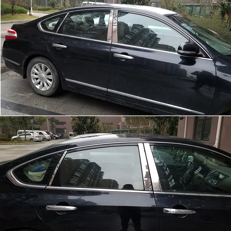 Зеркальная отражающая панель из нержавеющей стали B + C декоративная наклейка на