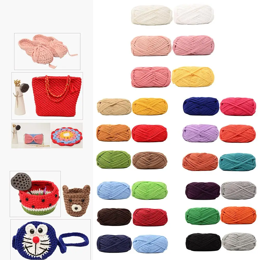 100g Yarn For Knitting Wool Yarn Crochet Yarn Blanket Sweater Scarf Milk Cotton Yarn For Hand Kitting Mat Bags Yarn Sewing Tools