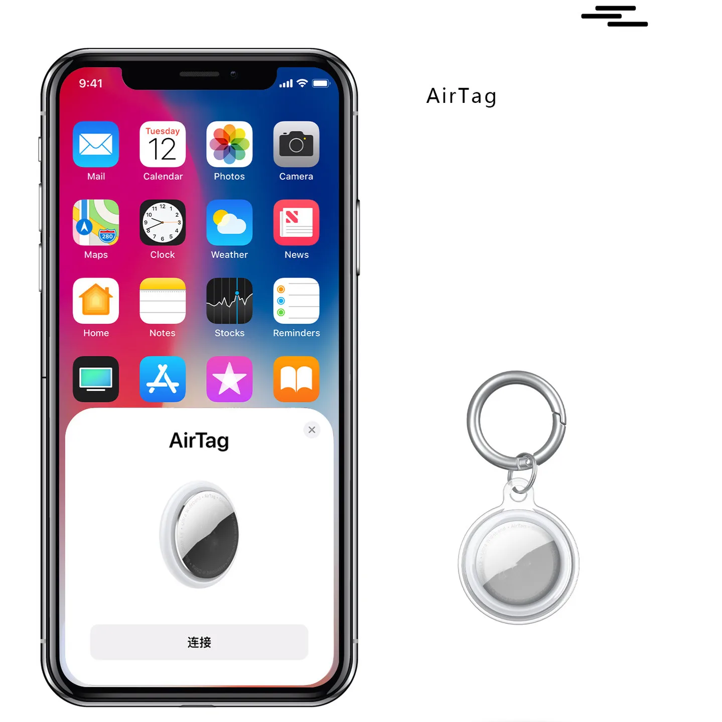 

Silicone Protector Cover Keychain For AirTags Shockproof Anti-scratch Anti-fall Protective Case Key Holder Air Tags Shell Case