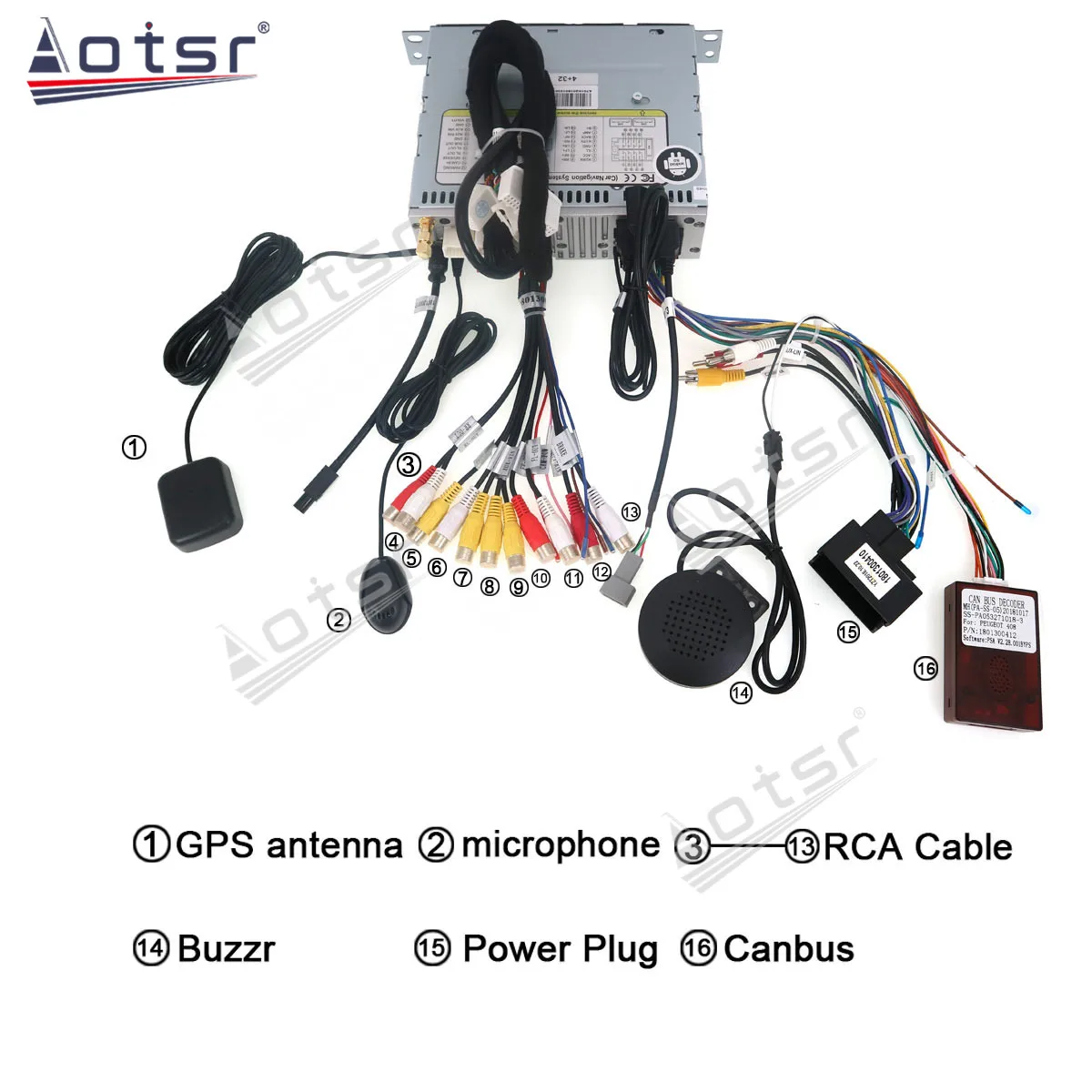 

Lecteur Android Carplay pour citron C4 C4L DS4 2012-2016 voiture multimdia DVD vido Auto Radio enregistreur GPS Navigation HD