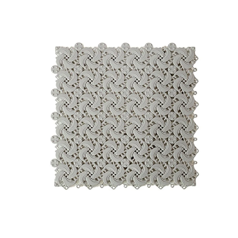 

PVC Household Bath Mat Bathroom Non-Slip Mat Splicing Color Combination Shower room Floor Mat Mesh Drainage Kitchen Water-Proof