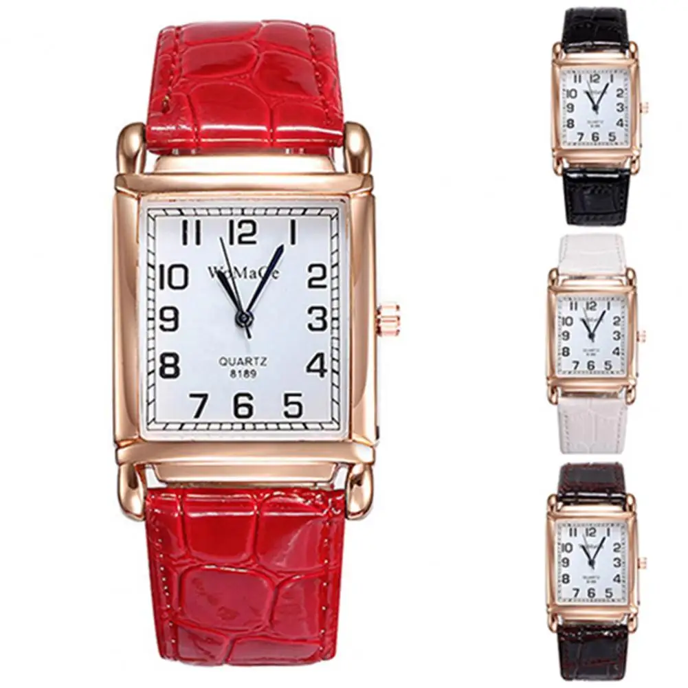 

Ladies Watches Quartz Wrist Watch for Women Men Faux Leather Band Analog Quartz Wristwatches Women Wrist Watches montre femme