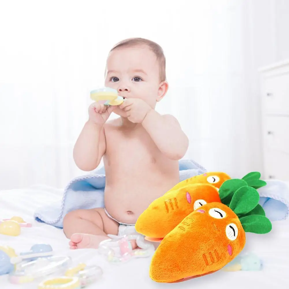 

Милая плюшевая морковка из мультфильма, мягкие подушки в виде овощей, куклы для детей, подушка для сна для девочек, подарки T7l5