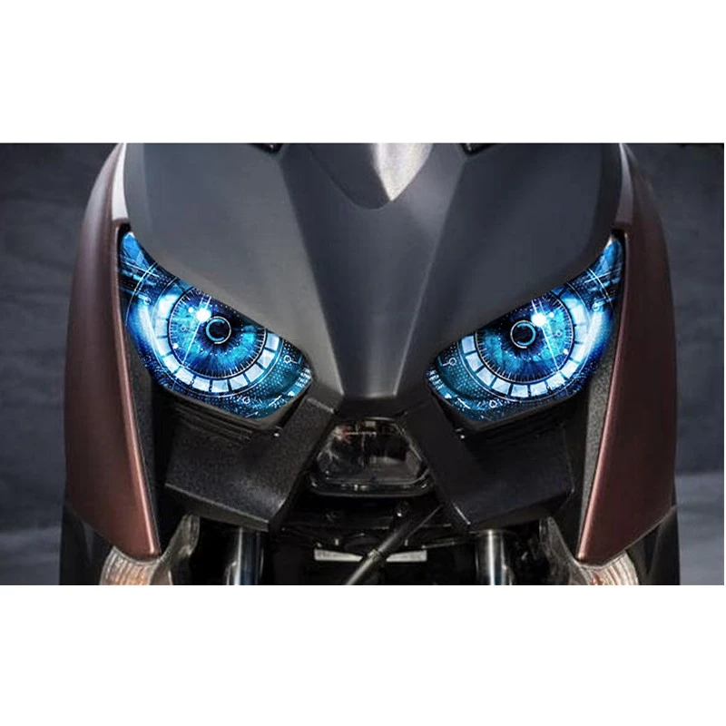Новинка-аксессуары для мотоциклов Защитная Наклейка фар наклейка Yamaha Xmax 300 250 2017