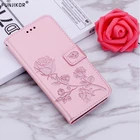 Кожаный чехол с цветами для Huawei Honor 9X 7X 8X 8C 8A 8S 10i 20S 7A 7C Pro 9A 9S 9C Y5P P30 P10 P9 Lite Y6P Nova 3i 3 5T