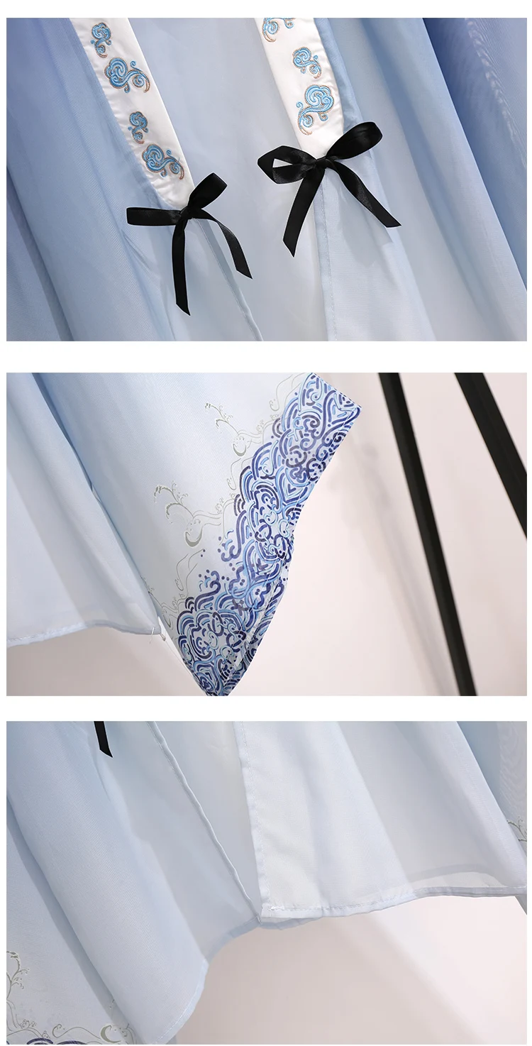 

Chinese style Song Han suit small summer dress with women's Chinese element improved dress three-piece suit skirt