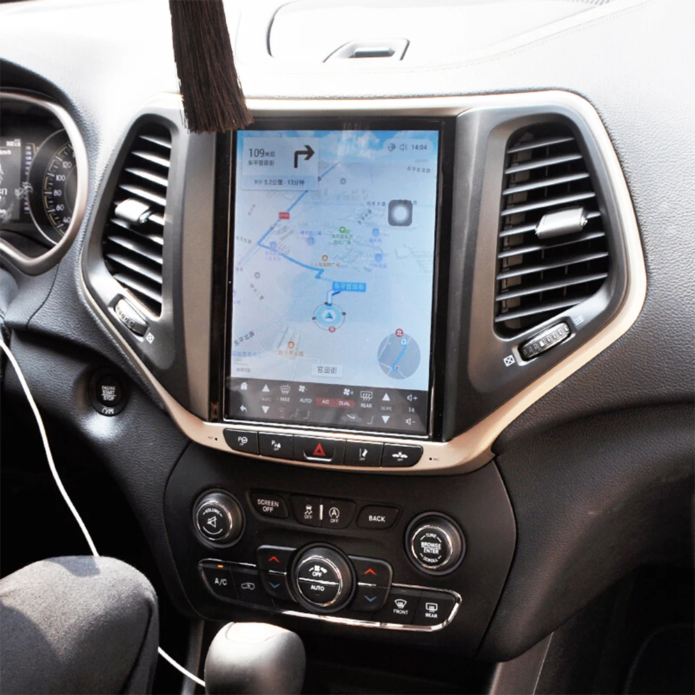 CaMultimedia Player Стерео GPS DVD радио навигация NAVI Android экран монитор для Jeep Cherokee KL 2014 ~
