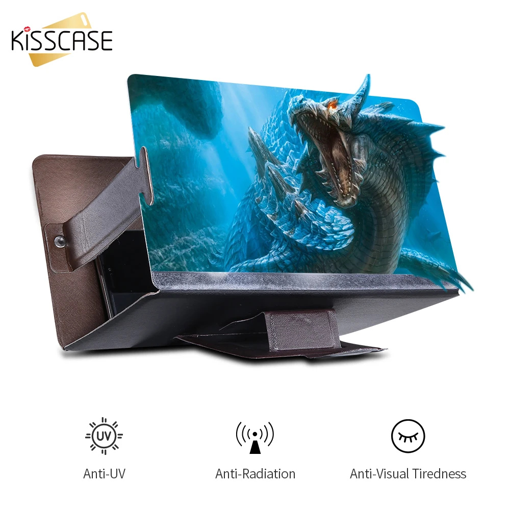 Увеличитель экрана телефона KISSCASE для iPhone 11 XR XS подставка с увеличением Xiaomi Huawei