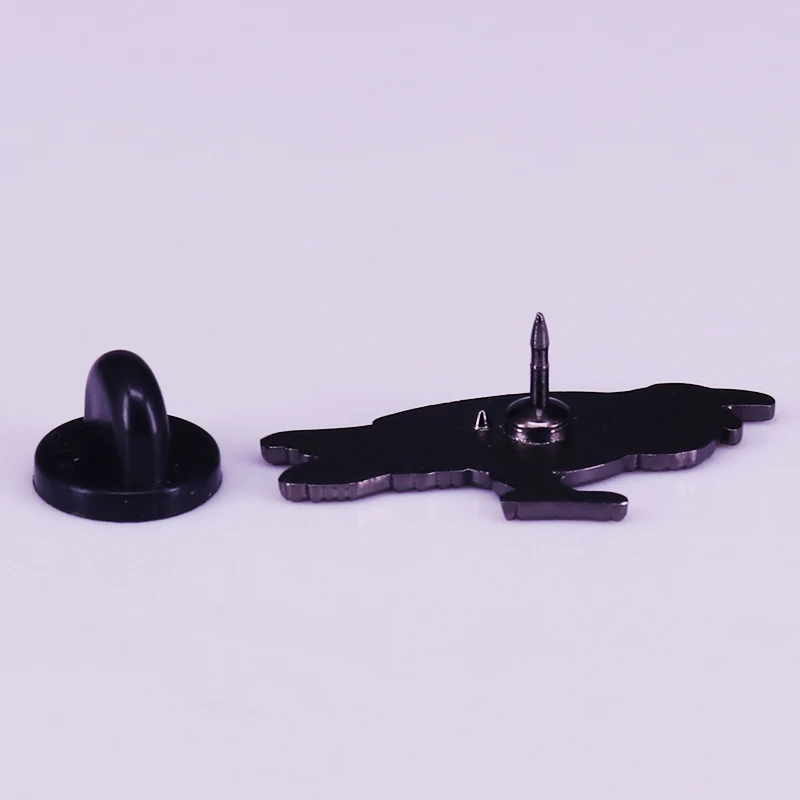 Значок с вороном Nevermore Эдгар Аллан По литература украшения червями|Броши| |