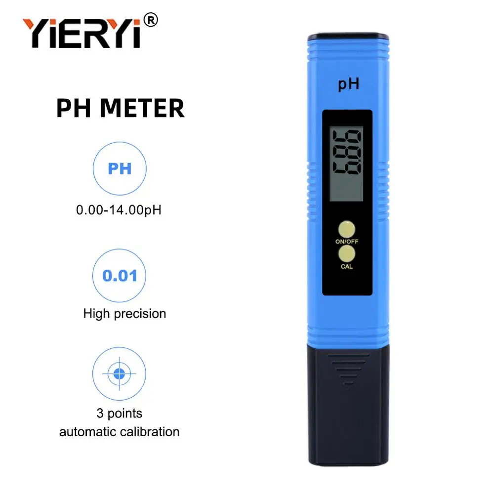 

2018 yieryi New Come Updated ph-02 Sanwony New Protable LCD Digital PH Meter Pen Of Tester Aquarium Pool Water Wine Urine Arrive