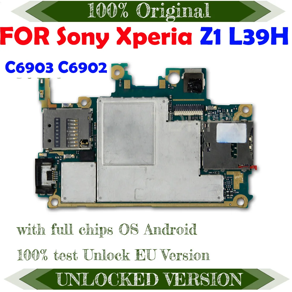 Материнская плата для Sony Xperia Z L39h C6902 C6903 оригинальная разблокированная