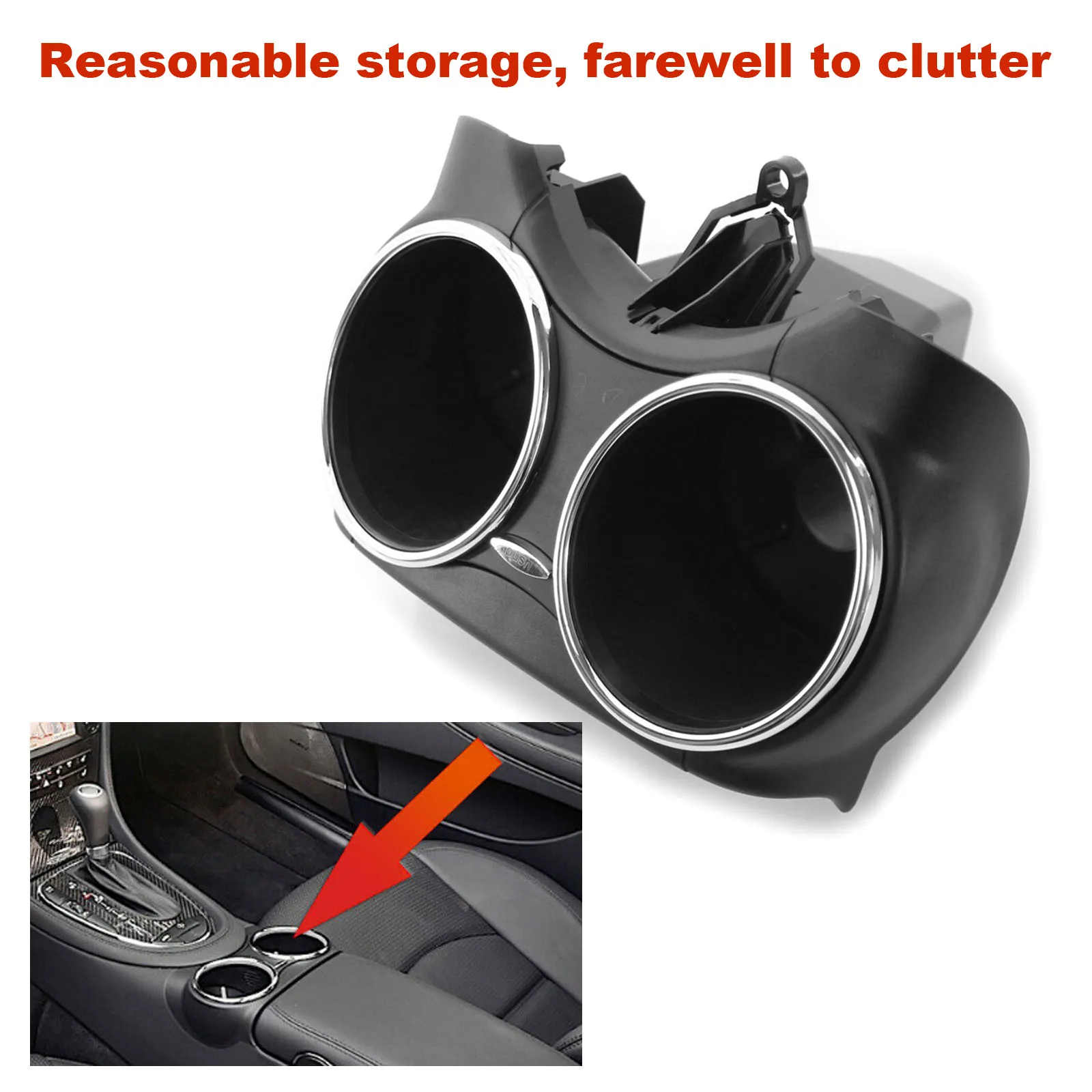 

Держатель для чашки, кронштейн, двойной держатель для чашки, замена для MERCEDES-Benz CLS550 CLS63 AMG 2006-2011