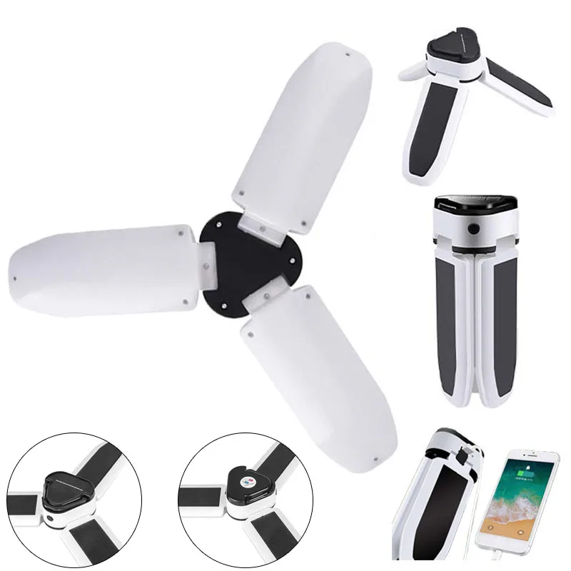 Светодиодный складной светильник для кемпинга на солнечной батарее переносной