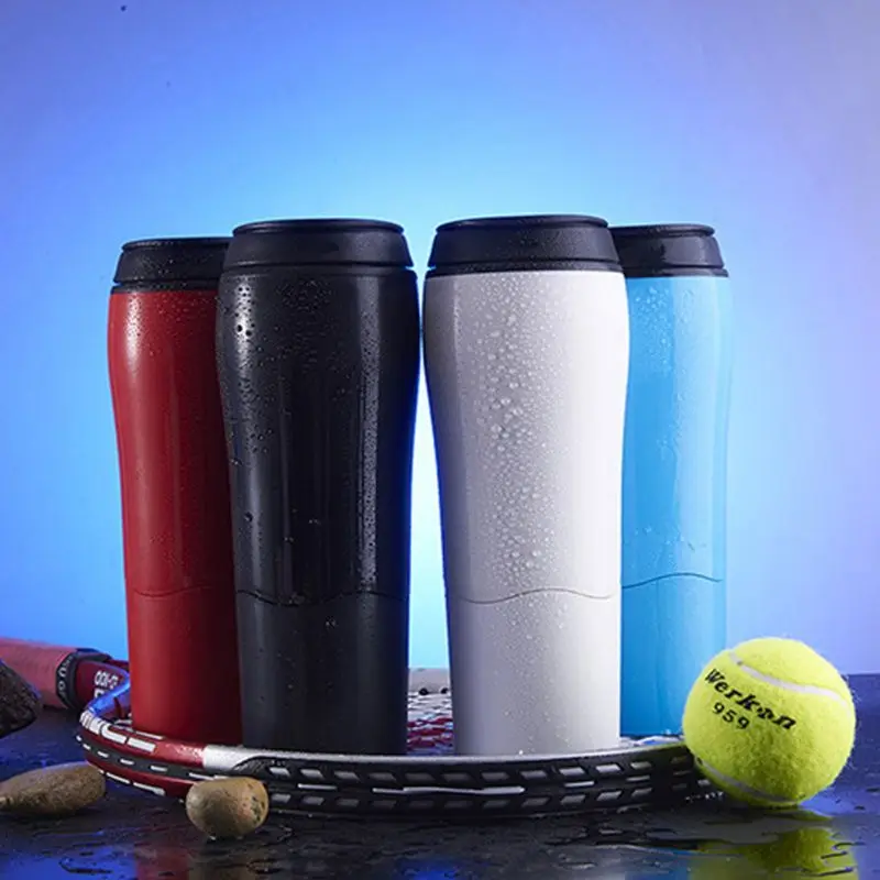 

Portable Suction Magic Water Bottle Not Pouring Cup Splash Proof Non-slip Anti-scalding Sports Office