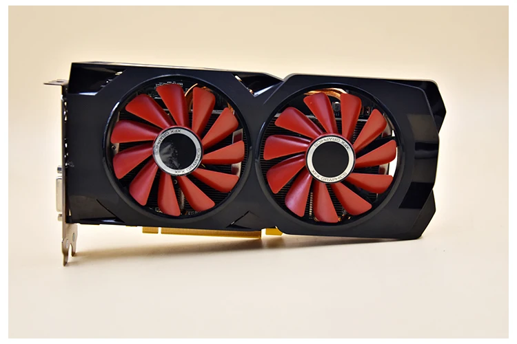 Б/у XFX RX 570 8 Гб 256Bit GDDR5 Графика карты RX570 8GB видеокарта AMD RX500 серии VGA HDMI DVI