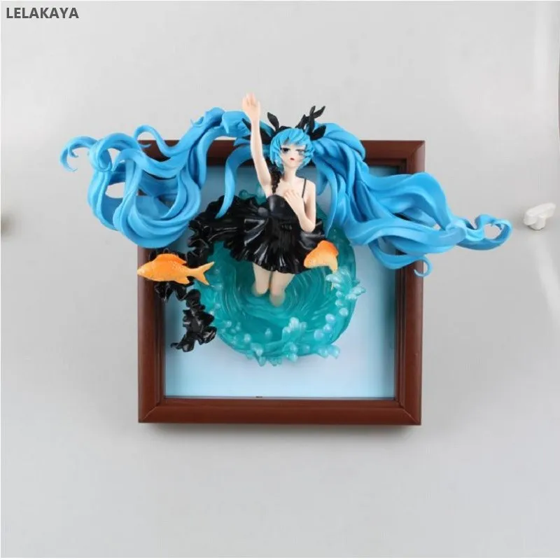 35 см игровая Сексуальная фоторамка Hatsune Miku Deep Sea Girl Ver Аниме Фигурка Вокалоид ПВХ 1/8 МОДЕЛЬ украшение кукла Новинка