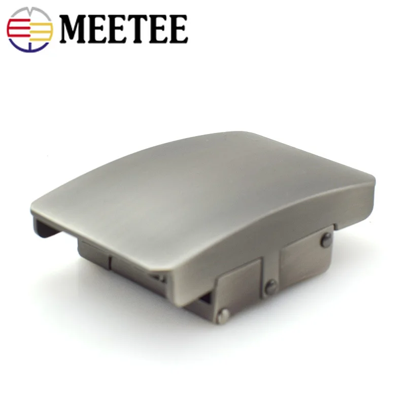 Meetee металлические пряжки для ремня из сплава 36 мм мужские ремни с автоматической