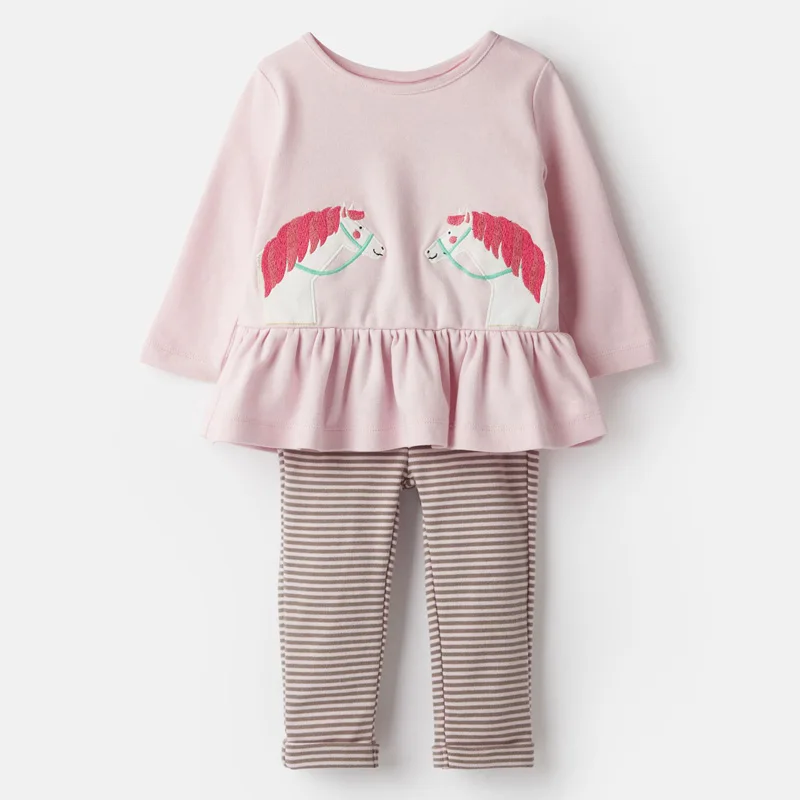 

Качественная хлопковая футболка, леггинсы, штаны, спортивный костюм для детей, комплекты одежды для маленьких девочек, одежда для маленьких девочек, наряд