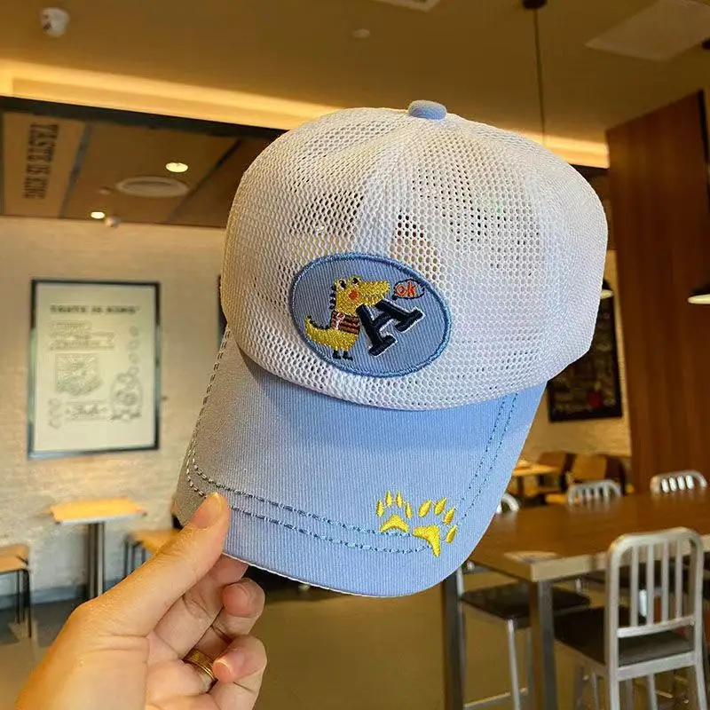 

Baby Cap Spring Summer Thin Breathable Soft Boys And Girls All Net Cap Cute Baby Cap 1-3