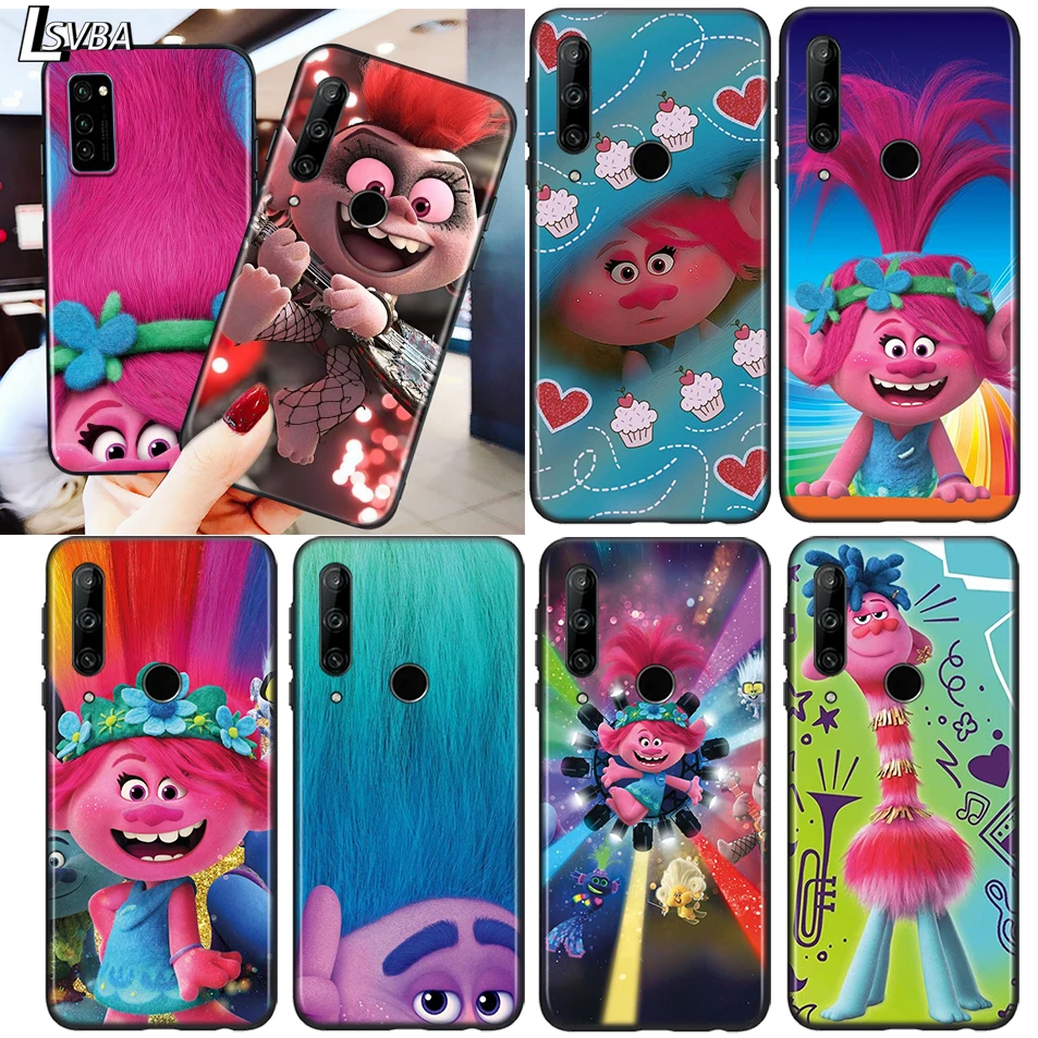 

Silicone Cover Cute Trollsy For Huawei Honor 9C 9S 9A 9X 9N 9 8S 8C 8X 8A 8 V9 Lite Pro 2020 2019 Phone Case