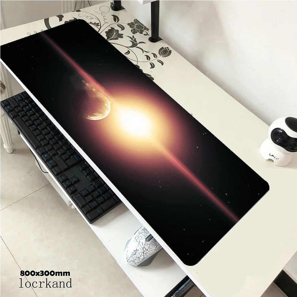 

Игровой коврик для мыши Sun, Новое поступление, игровой коврик для мыши 800x300 мм, коврик для ноутбука, Настольный коврик, tapete padmouse, игровые компь...