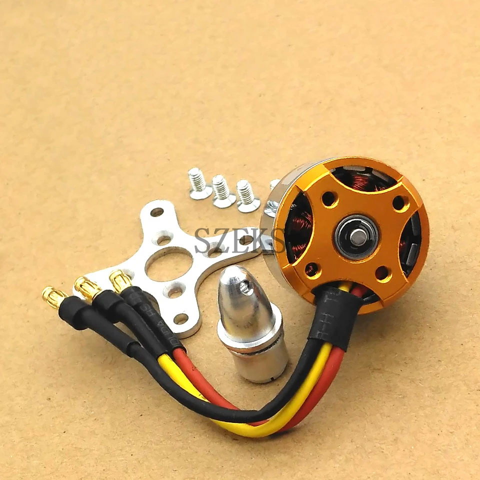 A2212 бесщеточный двигатель 930KV 1000KV 1400KV 2200KV 2450KV для самолета RC самолет мульти-вертолет бесщеточный двигатель Outrunner