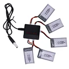 3,7 в 650 мАч Lipo батарея и usb зарядное устройство для SYMA X5C X5C-1 X5 X5SC X5SW M68 K60 HQ-905 CX30 RC Quadcopter батарея 3,7 в 802540