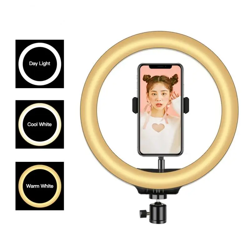 10 дюймов 26 см свет dow большой/маленький Диммируемый светодиодный кольцевой
