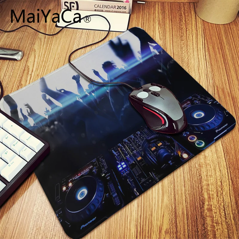 Maiyaca DJ ручным приводом игровой коврик для мыши Скорость коврик для мышь Notbook компьютер Мышь Pad High-end геймера на популярный ноутбук Мышь коврик - Цвет: Lock Edge 25x29cm