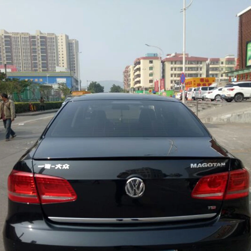 Для Фольксваген Пассат B7 spoilern2012 2016 модель passat спойлер Высокое качество ABS