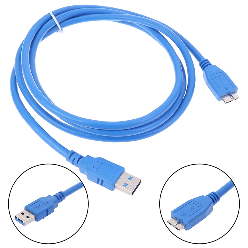 

USB 3.0 A Male AM to Micro B Cable For External Hard Drive 0.3m/0.6m/1.8m