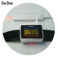 low level laser therapy 650nm wrist watch semiconductor diabetes high blood pressure laser therapy apparatus