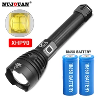 super bright xhp90 led flashlight mechanical zoom usb rechargeable high powerful torch waterproof 18650 tactical flash light new