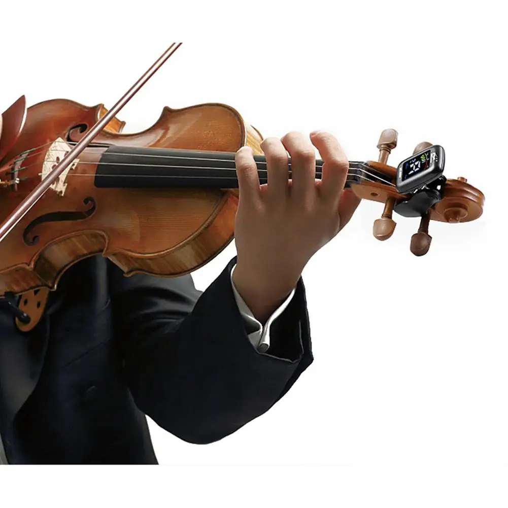 

ENO ET05V Violin Tuner Mini Electronic Tuner for Violin Viola Cello Clip-on Tuner Portable Digital Violin Parts