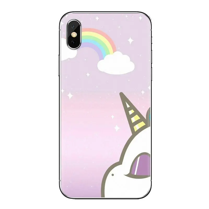 Unicorn Saw Clouds Rainbow TPU Transparent Shell Cover For Samsung Galaxy J1 J2 J3 J4 J5 J6 J7 J8 Plus 2018 Prime 2015 2016 2017 |