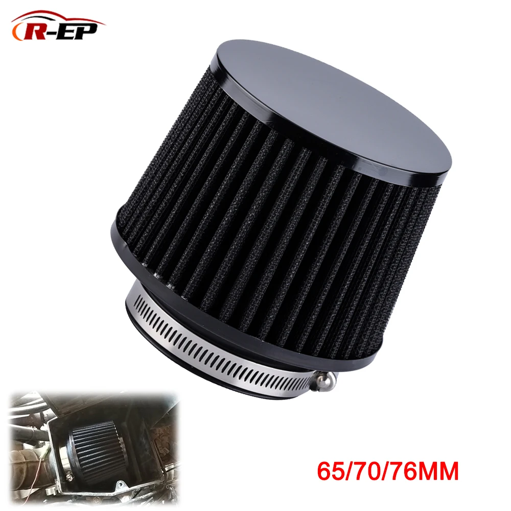 R-EP Universal Car Air Intake Filter 76MM 70mm 65mm Performance High Flow Filters for Cold Air Intake 3inch 2.75inch 2.5inch