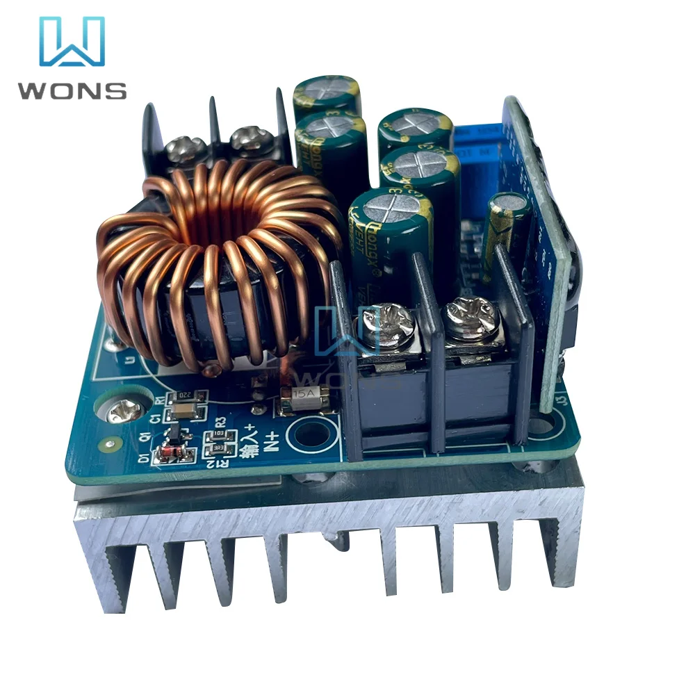 DC-DC 400 Вт высокомощный понижающий модуль источника питания с постоянным