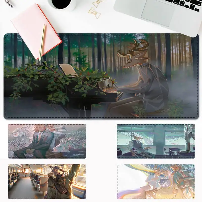

Desk Mat Beastars Mouse Pad Gaming MousePad Large Big Mouse Mat Desktop Mat Computer Mouse pad For Overwatch