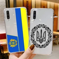 ukraine phone case for xiaomi mi 11 ultra lite 10 redmi note 9 8 7 9a k30s k40 pro transparent coque