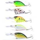 Плавающая приманка для ловли карпа, 60 мм, 5,1 г, 1 шт., искусственная пластиковая жесткая приманка Iscas, воблеры для окуня, рыба, карп, рыболовные снасти для ловли щуки